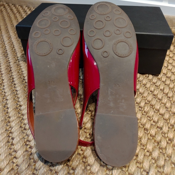 Marc Jacobs mouse leather sling back flats - Picture 3 of 8